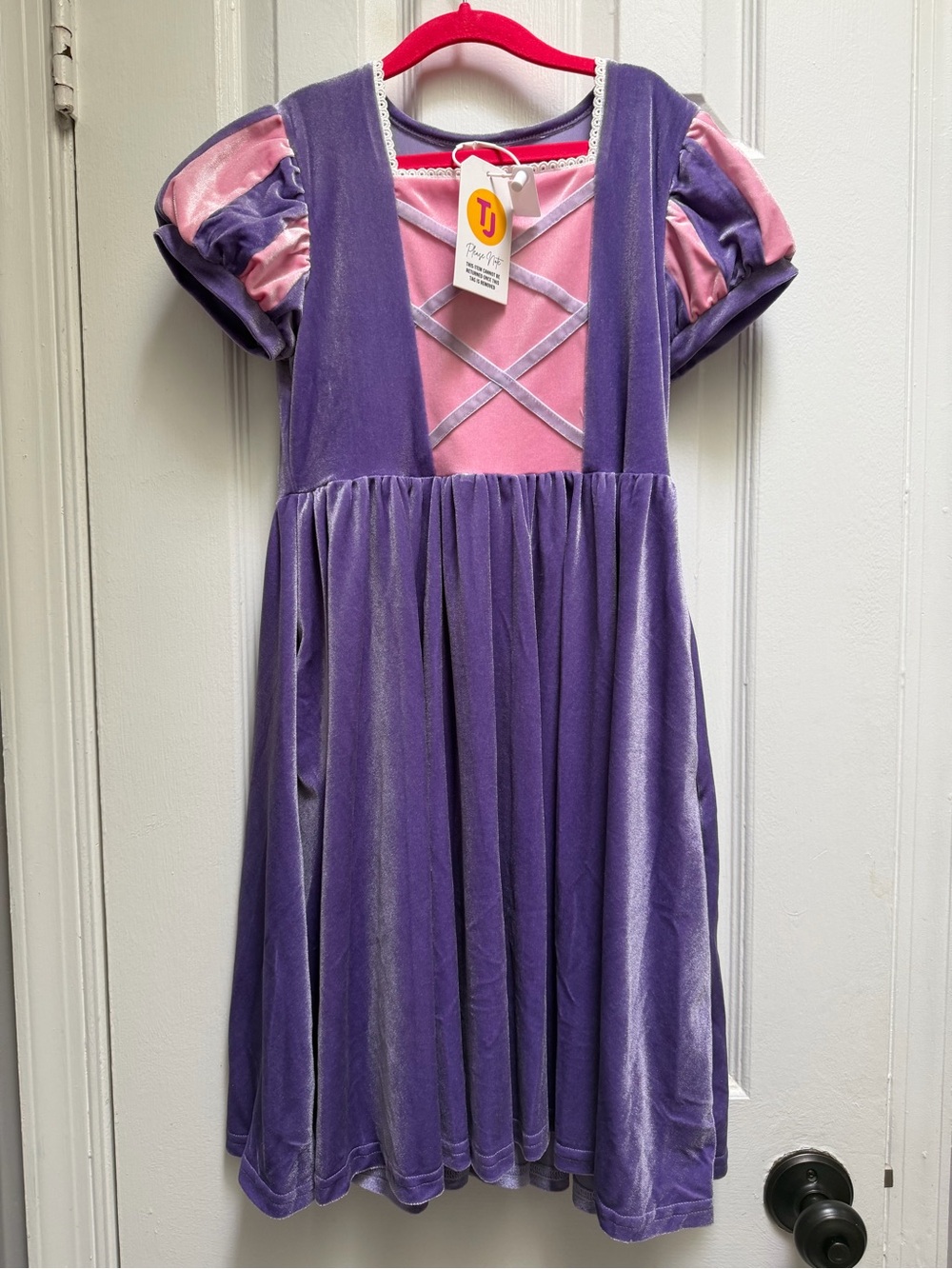 Taylor Joelle Deluxe Velvet Rapunzel Dress